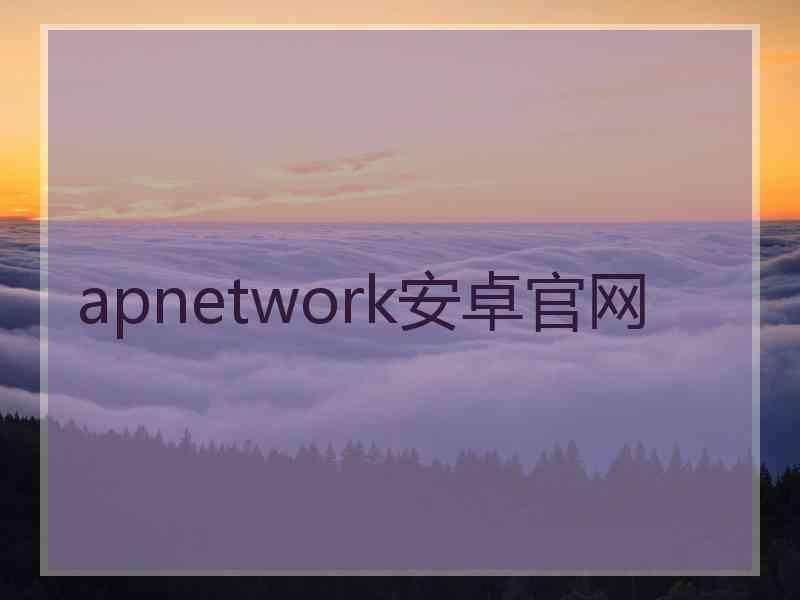 apnetwork安卓官网