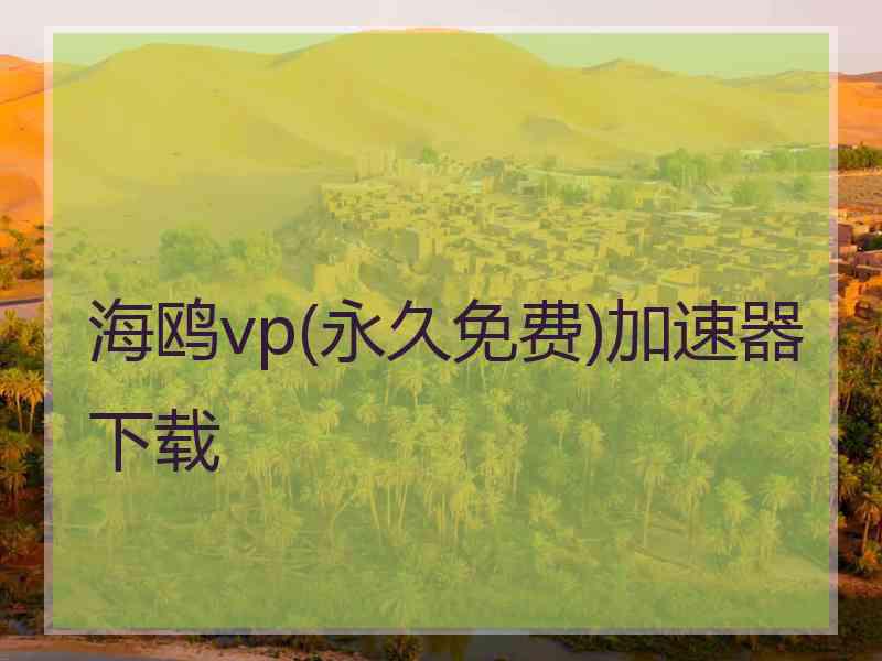 海鸥vp(永久免费)加速器下载