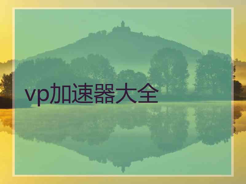 vp加速器大全