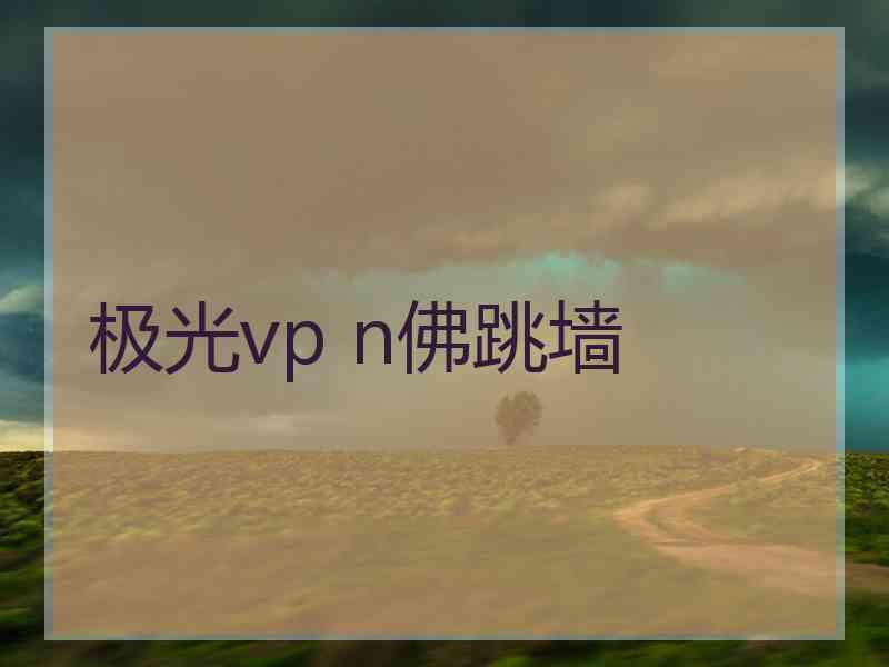 极光vp n佛跳墙