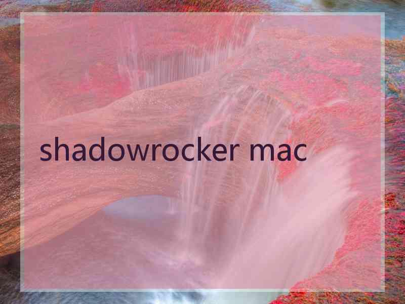 shadowrocker mac