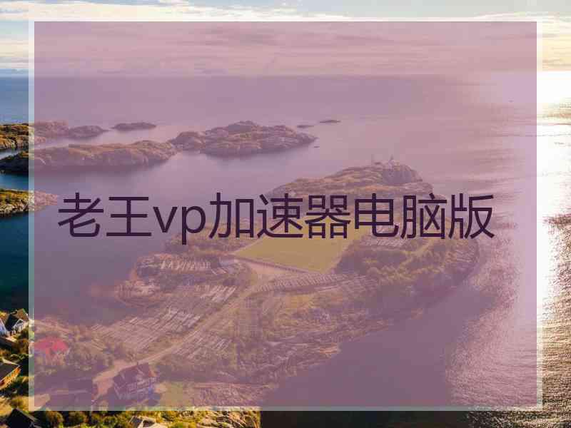 老王vp加速器电脑版