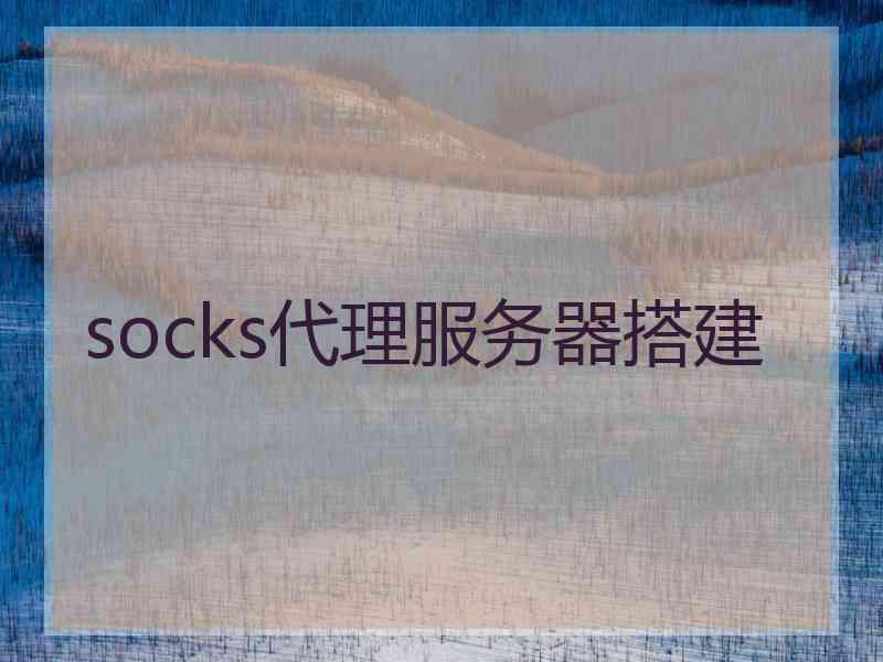 socks代理服务器搭建