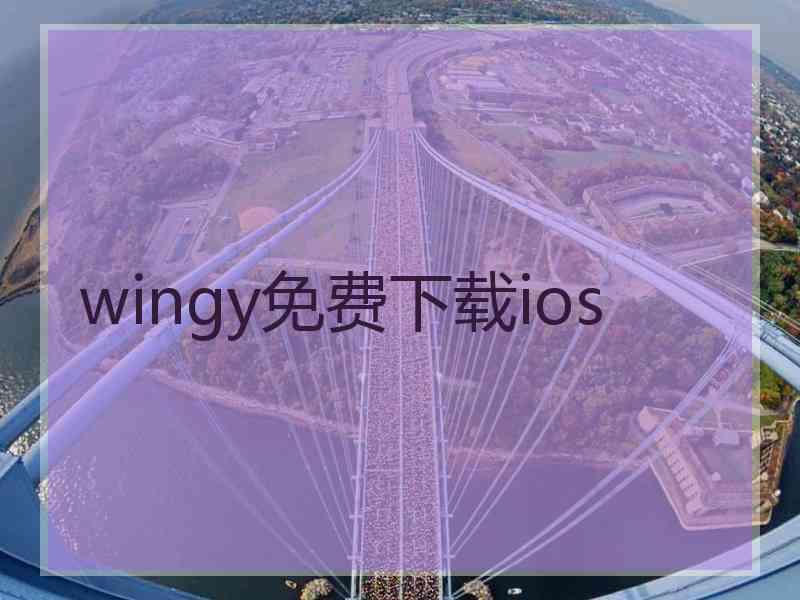 wingy免费下载ios