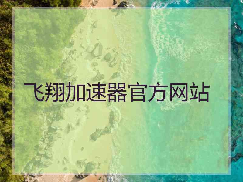 飞翔加速器官方网站