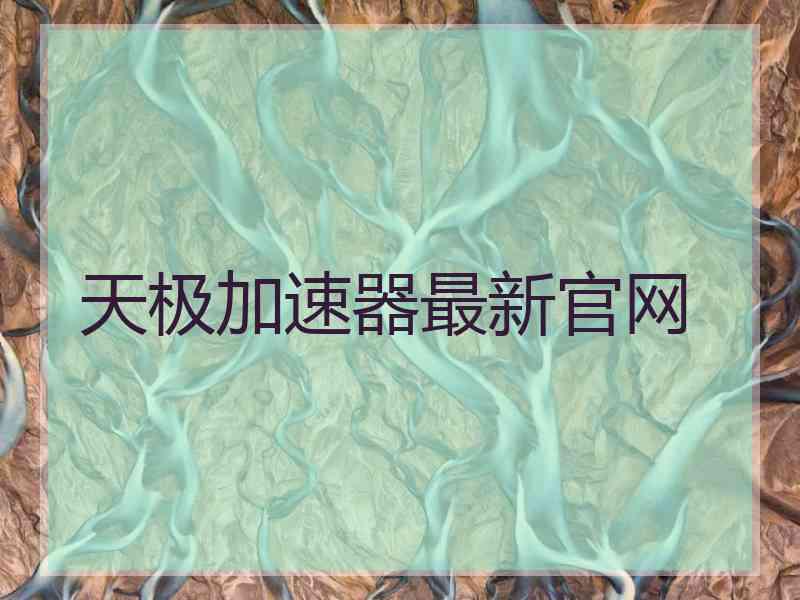 天极加速器最新官网