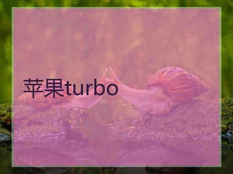 苹果turbo