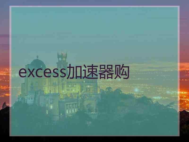 excess加速器购