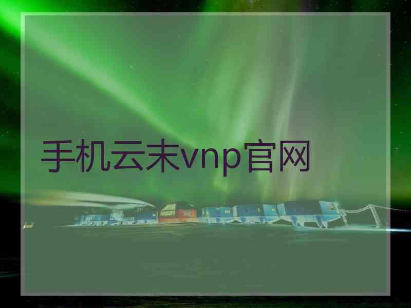 手机云末vnp官网