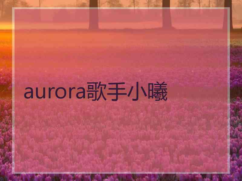 aurora歌手小曦