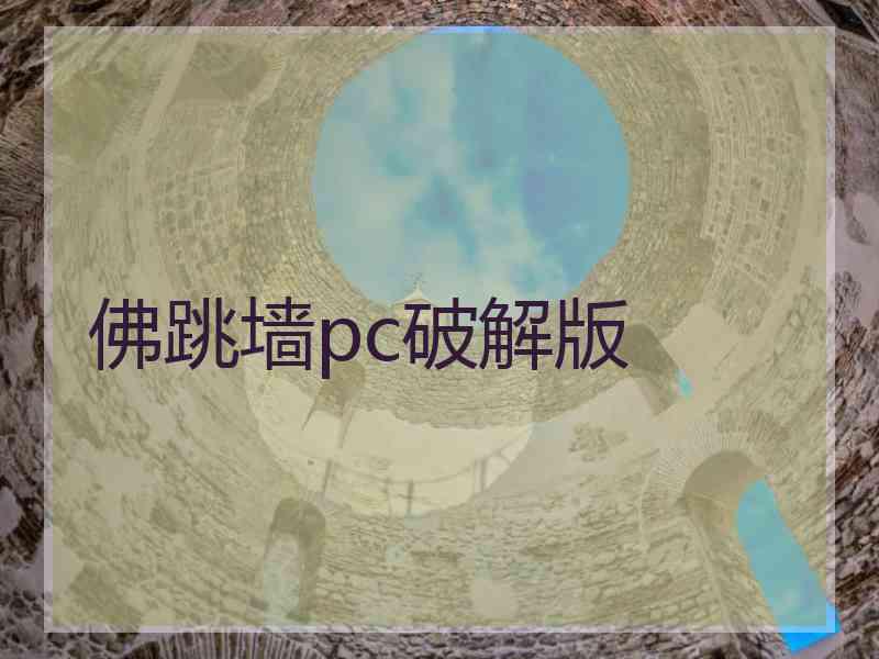 佛跳墙pc破解版