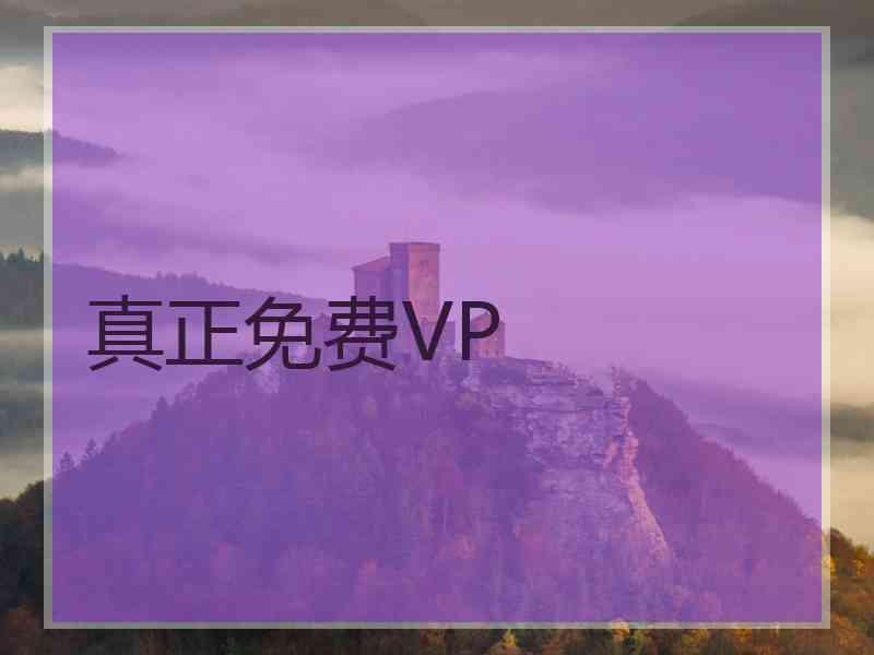 真正免费VP