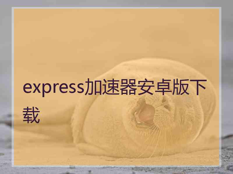 express加速器安卓版下载