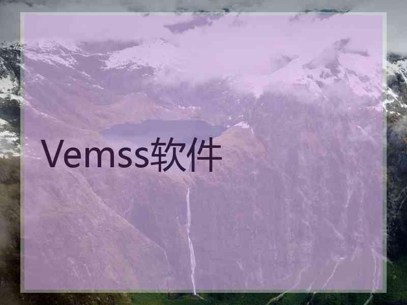 Vemss软件