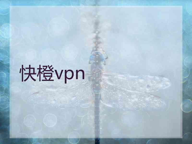 快橙vpn