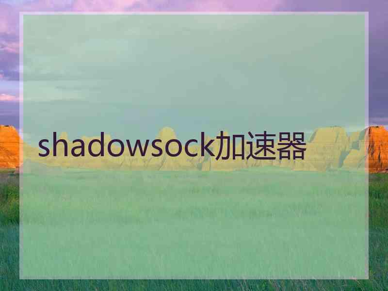 shadowsock加速器