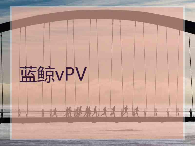 蓝鲸vPV