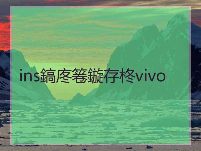 ins鎬庝箞鏇存柊vivo