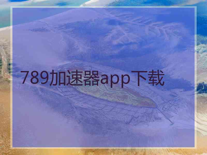 789加速器app下载