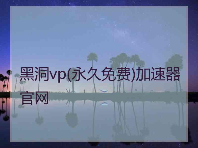 黑洞vp(永久免费)加速器官网