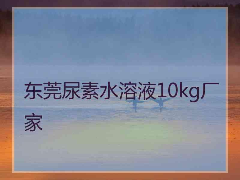 东莞尿素水溶液10kg厂家