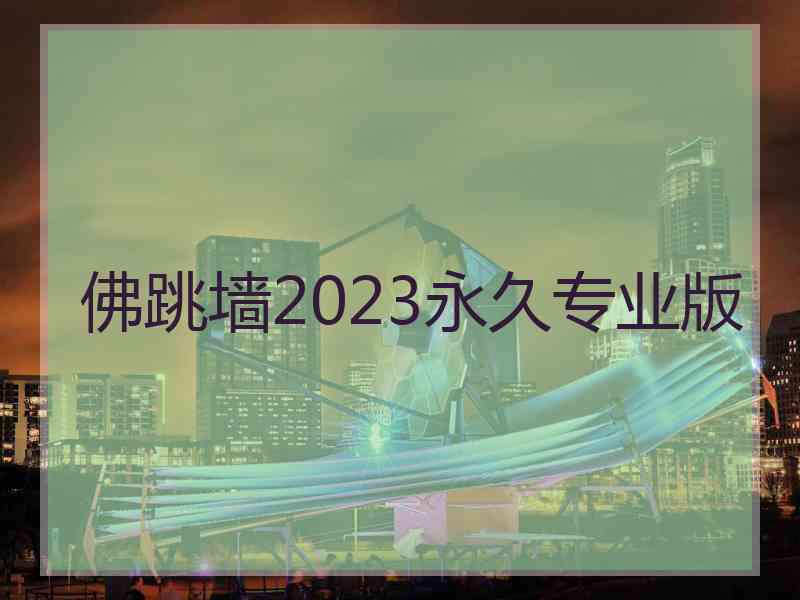 佛跳墙2023永久专业版