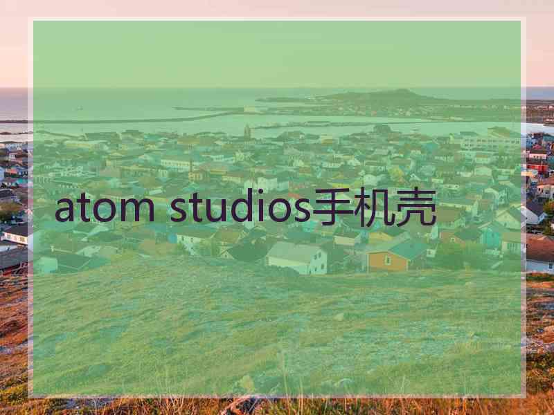 atom studios手机壳