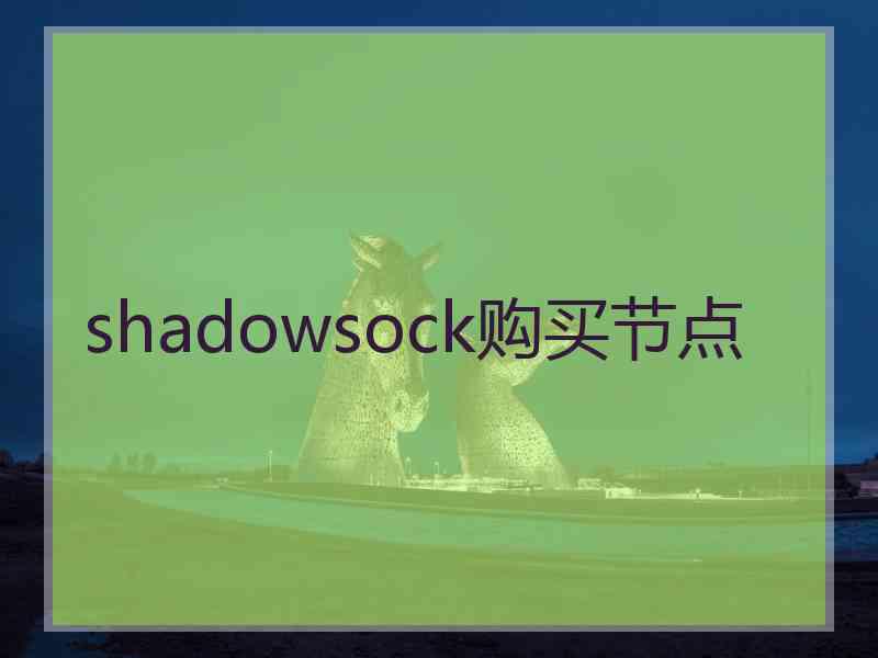 shadowsock购买节点