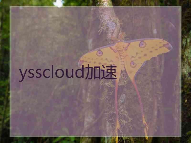 ysscloud加速