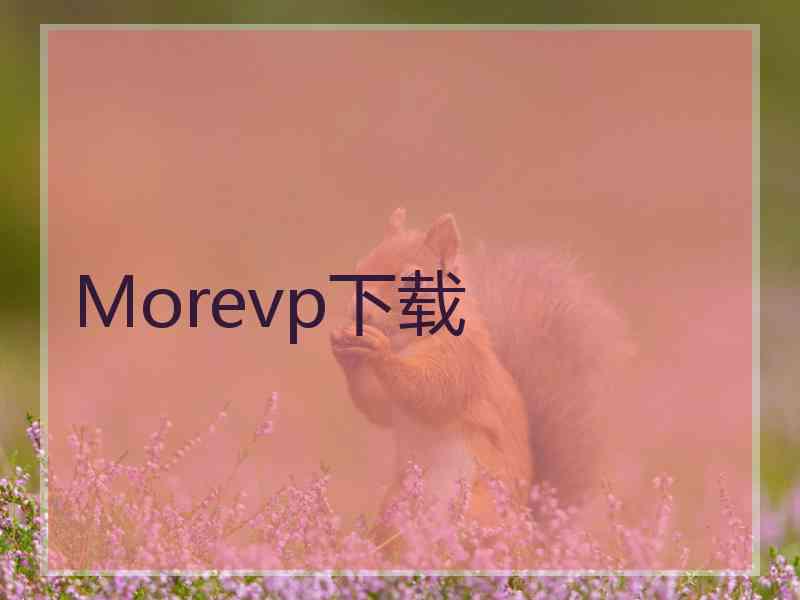 Morevp下载