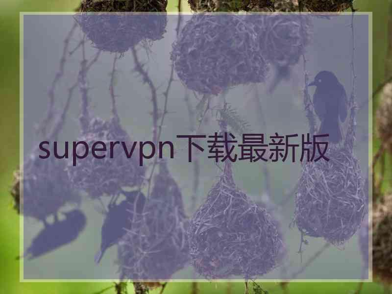 supervpn下载最新版