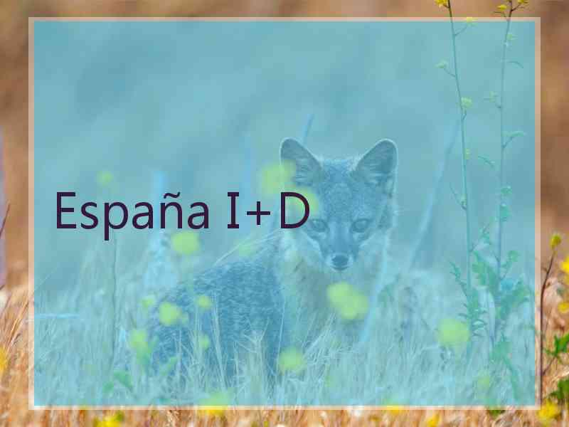 España I+D