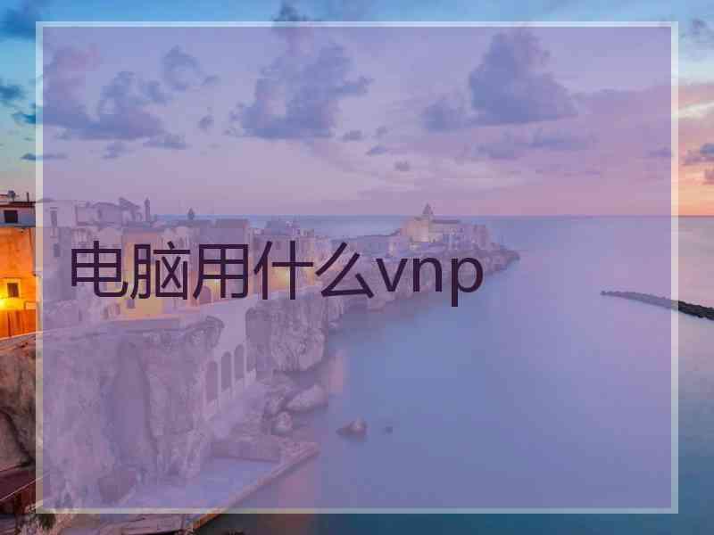 电脑用什么vnp