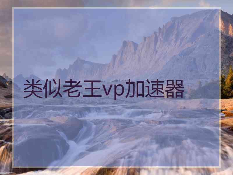 类似老王vp加速器