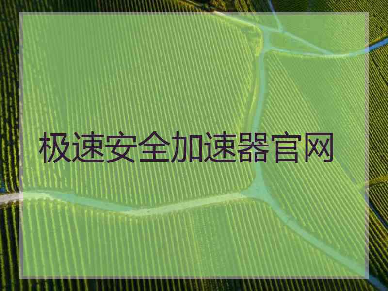 极速安全加速器官网