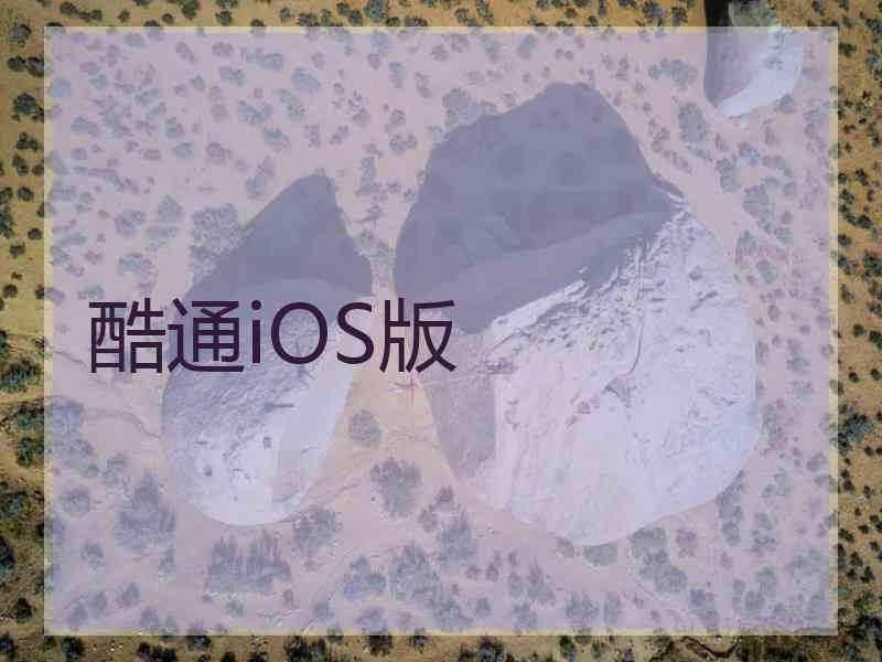 酷通iOS版