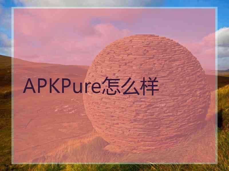 APKPure怎么样