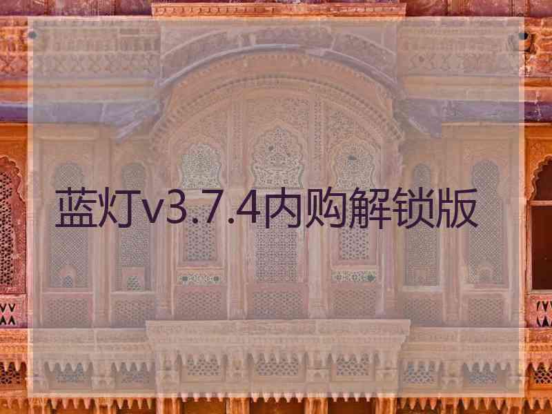 蓝灯v3.7.4内购解锁版