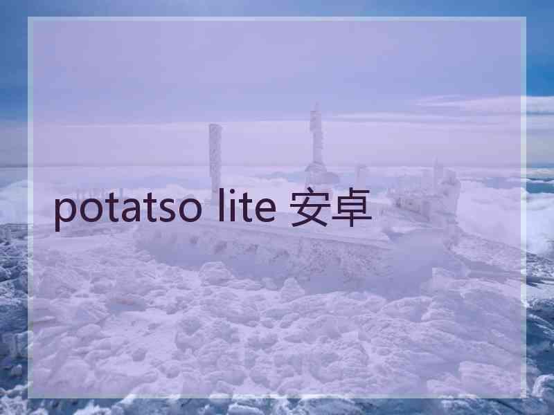 potatso lite 安卓