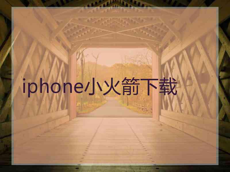 iphone小火箭下载