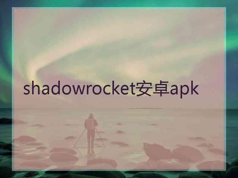 shadowrocket安卓apk