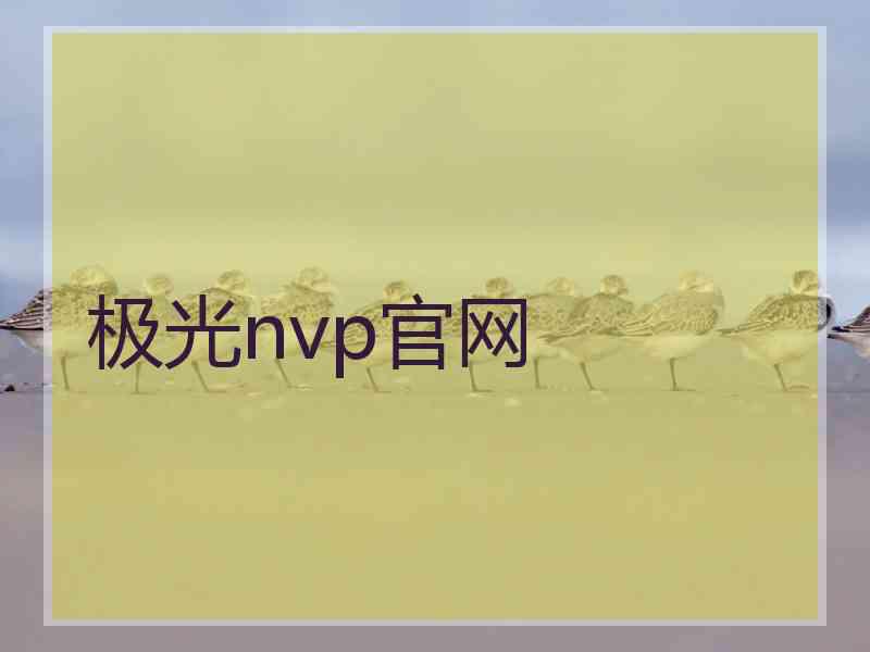 极光nvp官网