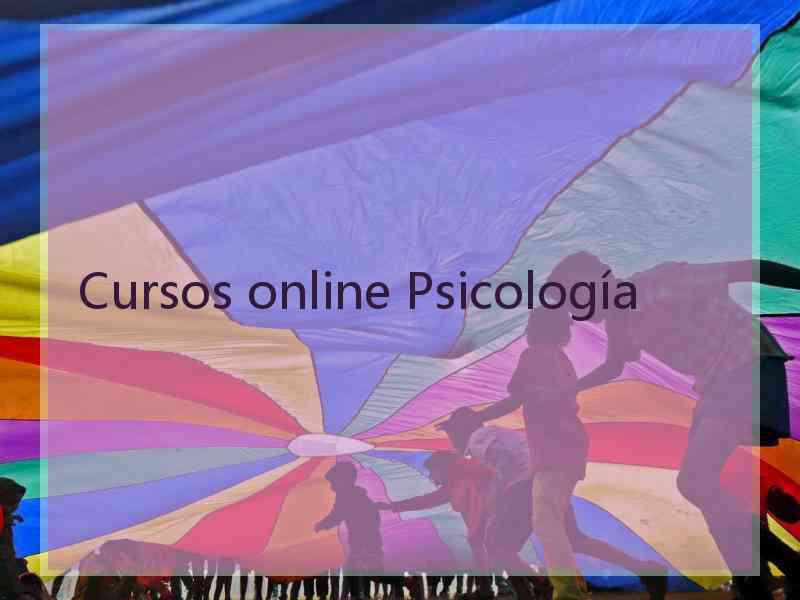 Cursos online Psicología