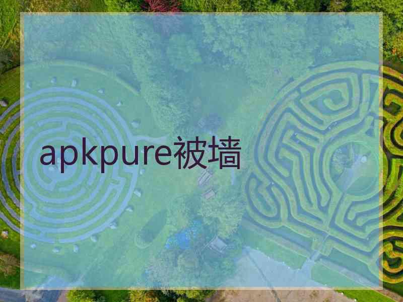 apkpure被墙