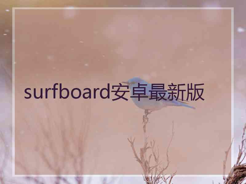 surfboard安卓最新版