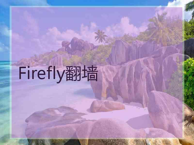 Firefly翻墙